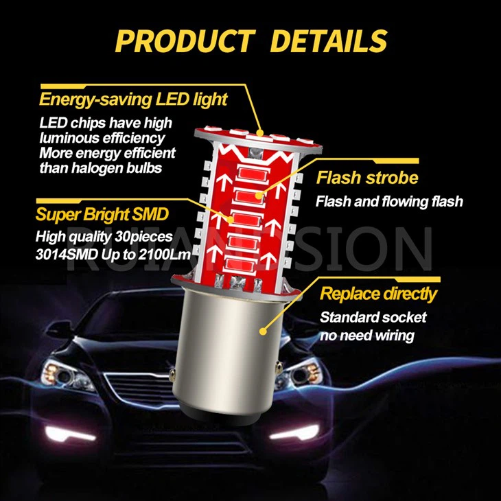  LED Exterior Flashing Bulb